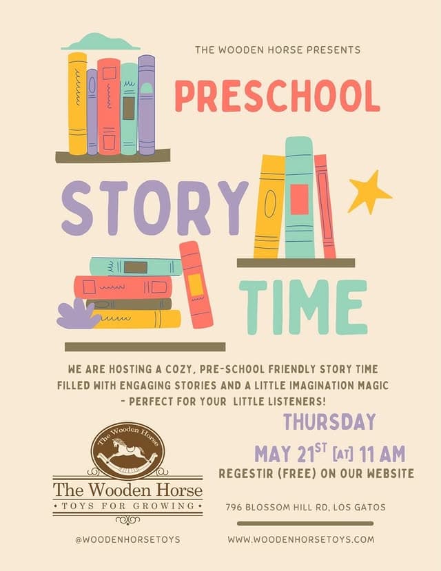 Preschool Story Time at The Wooden Horse